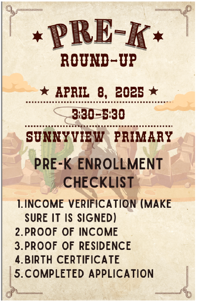  Pre-K Roundup